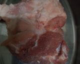 Foto del paso 2 de la receta: Colita de cuadril de cerdo rellena con Roquefort en cerveza negr