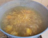 A picture of step 4 of Spinach Sweet Corn Soup.