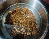 A picture of step 1 of Horse Gram Ladoo.