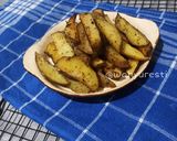 Foto langkah ke 6 dari resep Potato Wedges Simple No Ribet.