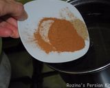 A picture of step 5 of Aubergine jam.