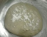 Foto langkah ke 7 dari resep Matcha Ubi Ungu Kunyit Sourdough Bread.