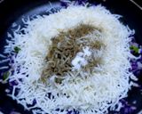 A picture of step 4 of Purple cabbage rice.