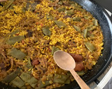 Foto del paso 23 de la receta: Arroz en paella 🥘 o sartén, con paletilla de cordero