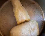 A picture of step 1 of Kanchkola diye Ilish Kofta / Raw Banana & Ilish Kofta.