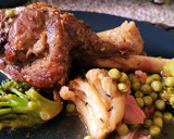 Foto del paso 9 de la receta: Jarrete de Cordero al vino blanco con verduras