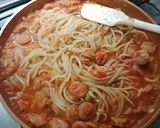 Foto del paso 6 de la receta: Espaguetis 🍝😋 con mega chorizo