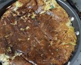 Foto del paso 5 de la receta: Milanesa de solomillo, con tortilla de fideos y ensalada de zanahoria y brócoli 🥕🥦