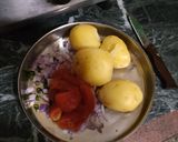 A picture of step 3 of Batti and chokha.