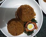 A picture of step 9 of Bright light Jellof & P.P Chiken -fish with Sunrise Spinach.