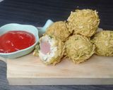 Foto langkah ke 5 dari resep Bola tahu rambutan.