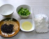 香蔥芝麻棒（無蛋無奶油）的食譜步驟1照片