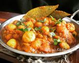 A picture of step 8 of Bengali Aloo Dum (Potato Curry - Bong style).