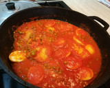 Foto del paso 6 de la receta: Bacalao con huevo y guisantes
