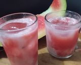 Foto langkah ke 4 dari resep Smoothies Semangka Penuh Semangat.