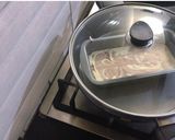A picture of step 2 of Marble Cake 😋 without oven & without baking powder.