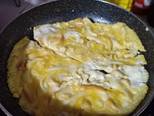 Trứng phô mai sấy cuộn rong biển keto bước làm 2 hình