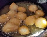 A picture of step 1 of Sweet punugulu (Urad dal sweet balls).
