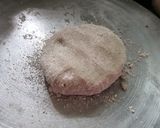 A picture of step 5 of Jowar Roti /Bhakri.