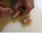 Foto del paso 4 de la receta: Plátano con bacon. Aperitivo fácil y rico