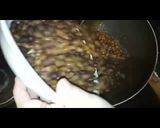 A picture of step 2 of Black (kala) Chana chaat.