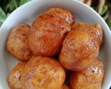 Foto langkah ke 6 dari resep Loukoumadés/λουκουμάδες (Greek Donut).