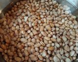 A picture of step 1 of Pink Beans Batch 4.