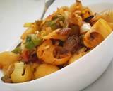 Veg fried pasta rice recipe step 8 photo