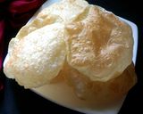 A picture of step 5 of Bengali Luchi, aloo'r dom.