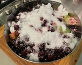 Une image de l'étape 4 de Tarte rhubarbe cassis.