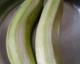 A picture of step 1 of Nendran Banana chips.