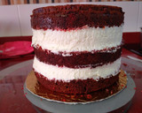 Foto del paso 19 de la receta: Red Velvet Naked cake de coco