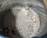 Foto del paso 2 de la receta: Arroz integral con tortilla, jamón cocido y champis😋🍴