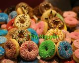 Hình bước làm 6 của món Bánh Donut