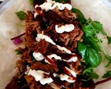 A picture of step 2 of My Pulled Pork Wraps 😀.