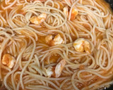 Foto del paso 2 de la receta: Spaghetti con camarones griego