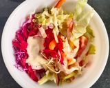 A picture of step 3 of Rainbow Salad.