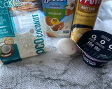 Foto del paso 1 de la receta: Desayuno-Pancakes de coco saludable 🥞