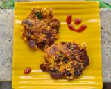 A picture of step 3 of Corn Fritters 🌽.