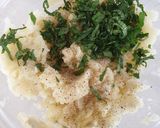 A picture of step 3 of Refreshing Potato and Mint Croquettes.