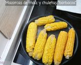 Foto del paso 4 de la receta: Mazorcas de maíz con chuletas "barbacoa"
