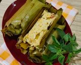 Foto langkah ke 9 dari resep Pepes Tahu.