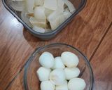Foto langkah ke 1 dari resep Gulai Nangka (Kikil Telur Puyuh).