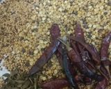 A picture of step 1 of Idly podi.
