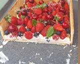 Une image de l'étape 11 de Tarte façon cagette de fruits.