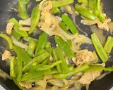 沙茶炒青椒豬肉的食譜步驟5照片