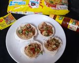 ম্যাগি মশালা ভেজ ওনটন চাট (maggi masala veg wonton recipe in Bengali) রেসিপির ধাপ 9 ছবি