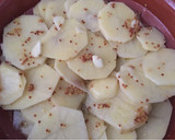 Foto del paso 3 de la receta: Pastel de patata a la mostaza con lacón