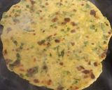 A picture of step 4 of Methi Thepla.