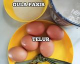 Gambar langkah 1 resipi Kuih Taming Sari (Terengganu).